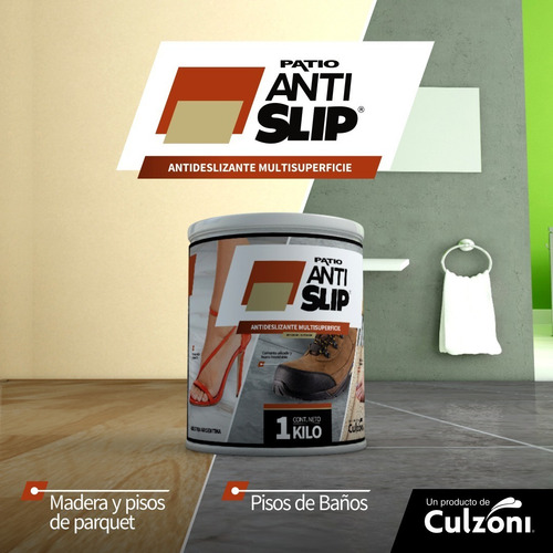 Pintura Antideslizante Interior Y Exterior Por 4 Kg 32m2