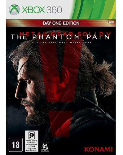 Metal Gear Solid V The Phantom Pain Day One Edition X360