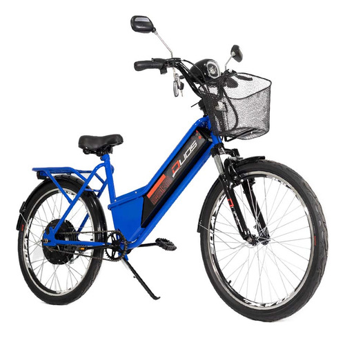 Bicicleta Elétrica - Confort - 800w - Azul - Duos Bikes