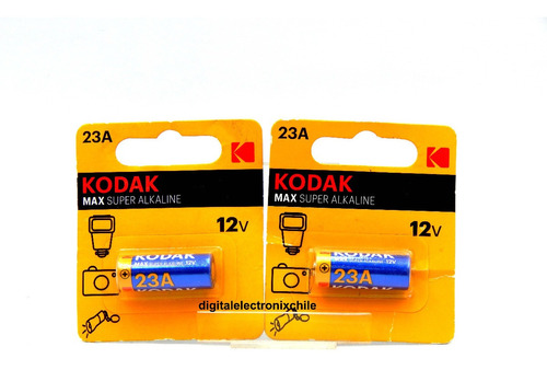 Pack 23a Max Super 12v Kodak Ultra 2 Unidades Alta Calidad