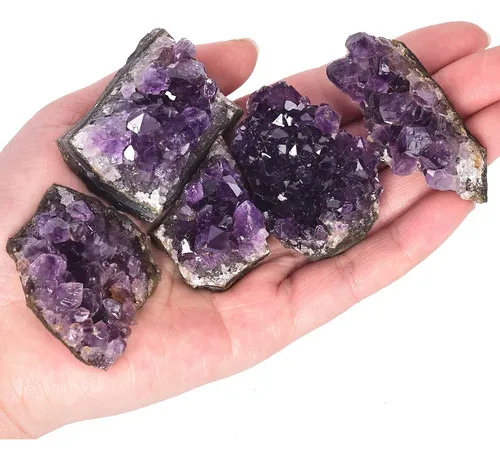 Jic Gem 1.1 Libras De Racimos De Amatista, Geoda De Amatista