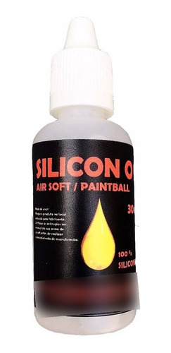 Óleo De Silicone Para Airsoft E Paintball  100% Puro 30ml