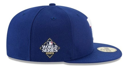 Gorra New Era Texas Rangers World Series 2023 59fifty Azul 7 1/4 (57.7)