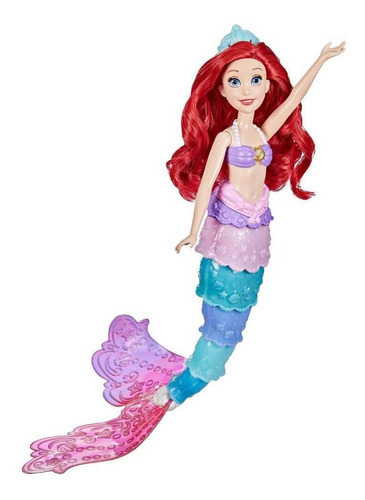 Muñeca Arcoíris de la princesa Ariel de Disney de Hasbro F0399