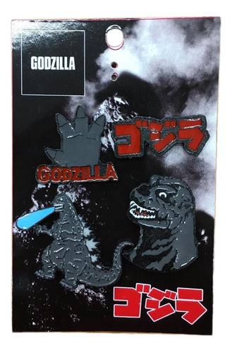 Pin Godzilla X4 Pines Muy Lejano 