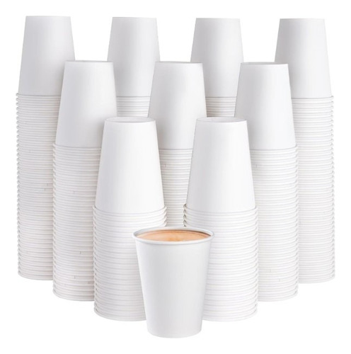 Vaso Polipapel Blanco 12 Onza Pack 100 Unidades