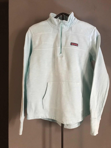 Sudadera Unisex Vineyard Vines Talla S Color Aqua (Usado)