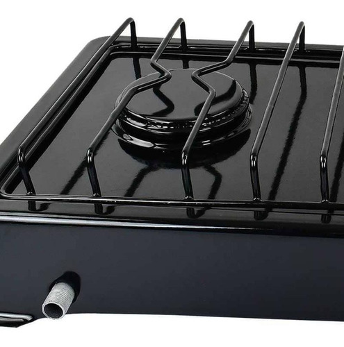 Parrilla Estufa Gas Anaquel 2 Quemadores P-602 Fraga Color Azul