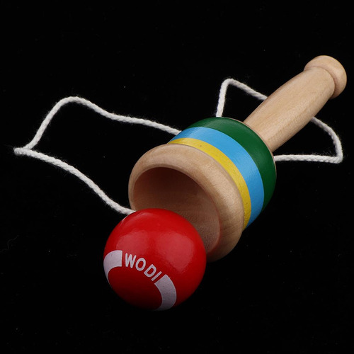 Juego De Lanzar Y Atrapar Juguete Bilboquet 3 Piezas