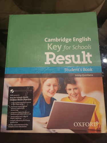 Cambridge English Key For Schools Result Students Book