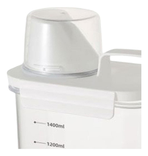Contenedor De Caja De Almacenamiento De Alimentos De 1800ml