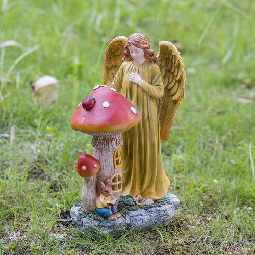 Figuras De Resina De Estatua De Seta De Ángel, Escultura