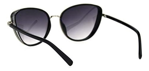 Anteojos De Sol Estilo Ojo De Gato Con Visera Lateral Con Pu
