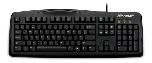Teclado USB Microsoft Wired 200 en la caja