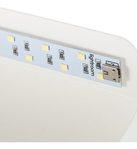 Imagen 7 de 7 de Caja De Luz O Mini Estudio Fotográfico Con Tira Led Y Fondos