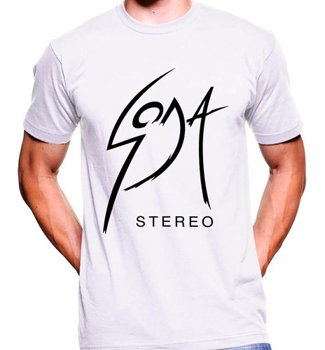 Camiseta Premium Dtg Rock Estampada Impresa Soda Stereo 