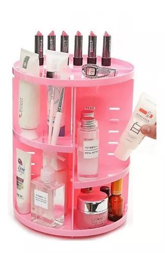 Organizador Giratorio De Maquillaje Labiales Cremas Perfumes