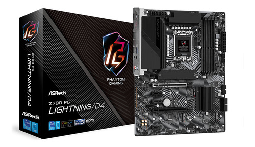Placa Madre Asrock Z790 Pg Lightning D4 Socket Lga 1700