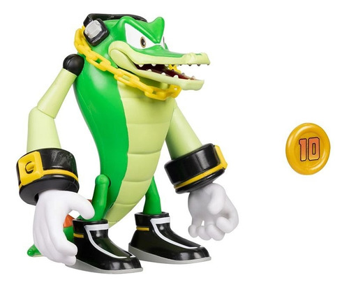Figura Jakks Sonic The Hedgehog Vector Com Super Ring