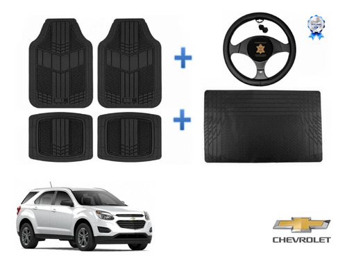 Tapetes 4pz + Cajuela + Volante Chevrolet Equinox 10 - 17