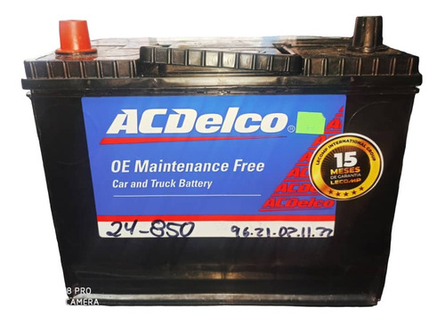 Bateria 24-850 Acedelco