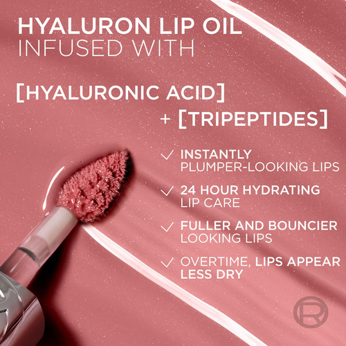 Aceite Labial L'oreal Paris Plump Ambition Hyaluron Worth It