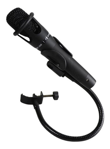 Imagem 4 de 5 de Pedestal Suporte Microfone Flexível De Mesa Com Clamp