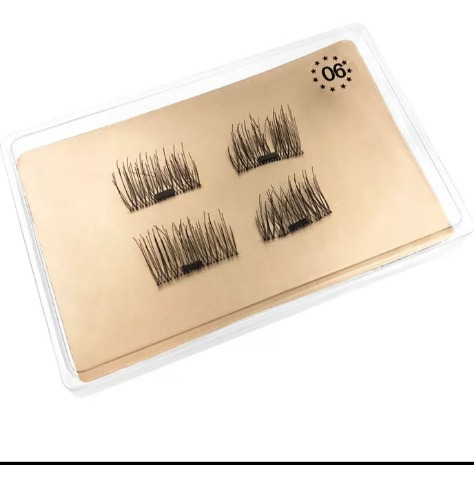 Imagen 2 de 4 de Pestañas Magnéticas 1 Iman Y Clip Oferta 2x1