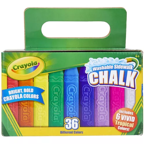 Crayola Tie Dye Sidewalk Chalk