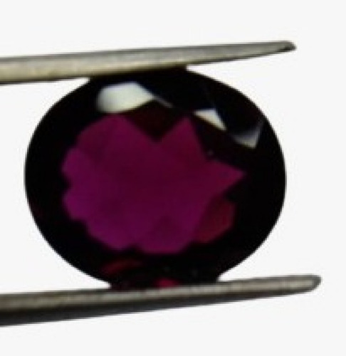 Granada Piropo Vermelha Extra Lapidação Oval 5,5ct (1,1g) Vermelho Extra