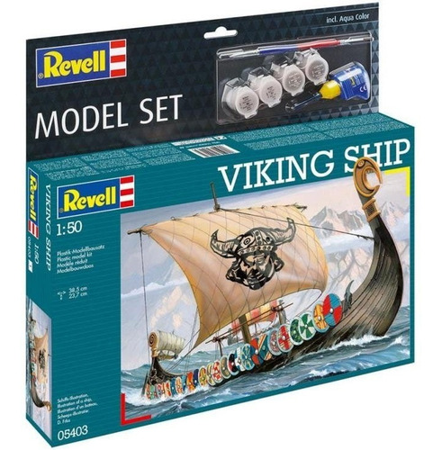 Set de maquetas Viking Ship - 1/50 - Revell 65403
