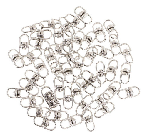 Conectores De Llavero 12mm Plata