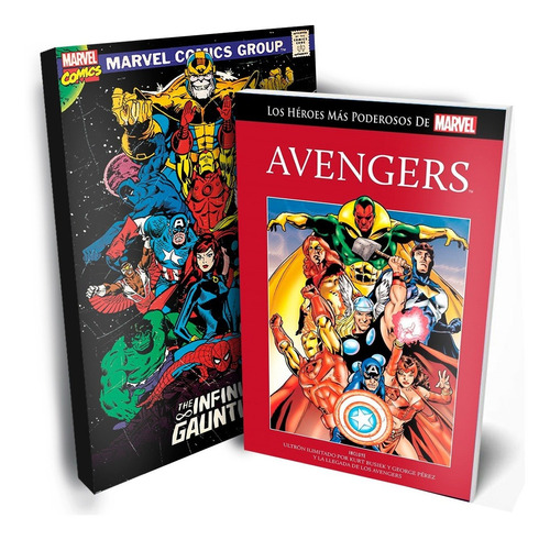 Marvel Comics Serie Red #01 Salvat  Avengers  + Obsequio.