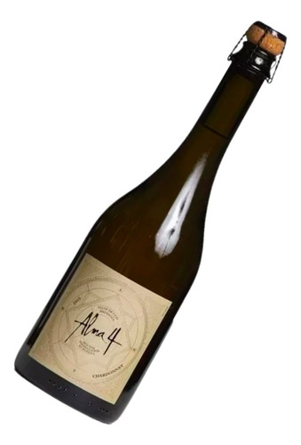 Champagne Vino Espumante Alma 4 Chardonnay Zuccardi X 750cc