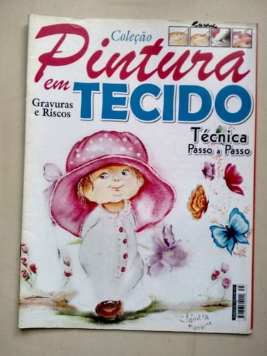 Revista Pintura Em Tecido 35 Técnica Passo A Passo C882