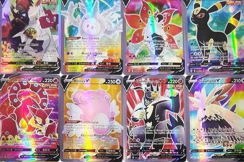 Lote 30 Cartas Pokémon Gx, v, Vmax Cards Fortes E Brilhantes em Promoção na  Americanas