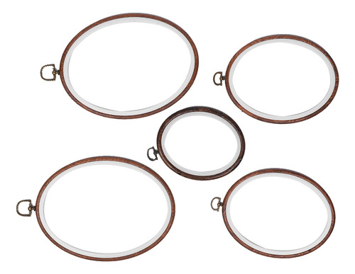 Anel De Argola Stitch, 5 Peças De Argolas De Bordado, Círcul