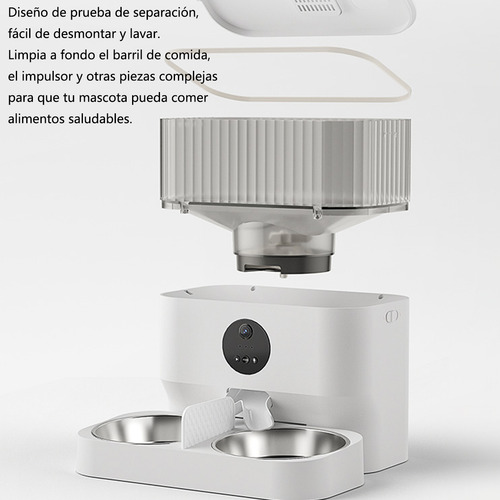 Comedero Automático Wifi Para Mascotas Para Perros Y Gatos