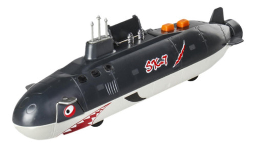 Mini Modelo De, Artificial, Barco De Agua Con Sonido Y Luz,