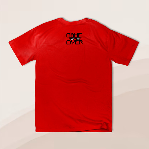 Playera Capibara 07 Gamer Game Over Infantil Unisex