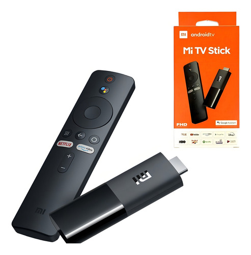 Xiaomi Mi Tv Stick 4k 2gb De Ram Canais E Apps Em Stream Preto De Voz