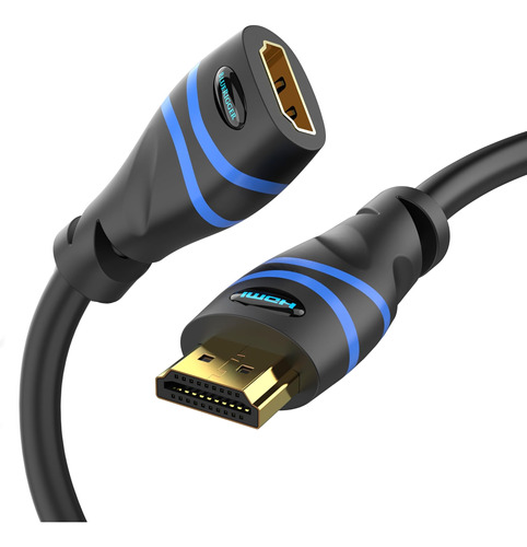 Cable De Extensión Hdmi (10ft, 4k 60hz Cable Extensor Hdmi, 