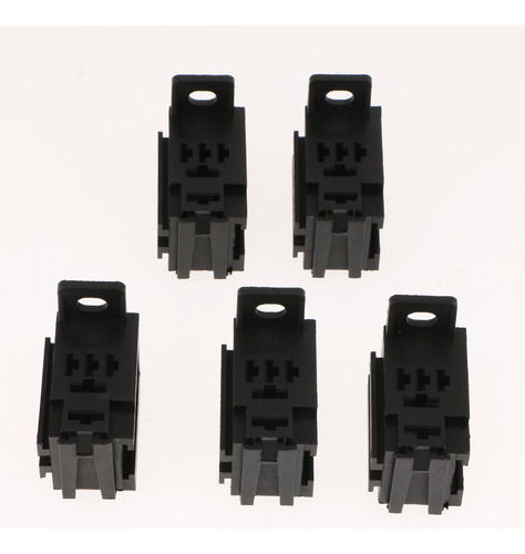 Soporte De Base De Enchufe De Relé 3 Piezas