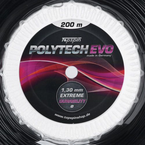Corda Topspin Polytech Evo 16l 1.30mm Rolo Com 200 Metros