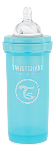 Biberón Anticólicos Twistshake 8oz/260ml - Celeste