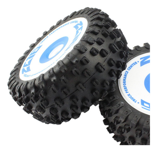 Juego De Neumáticos Traseros De 2 Piezas Para Wltoys 124017