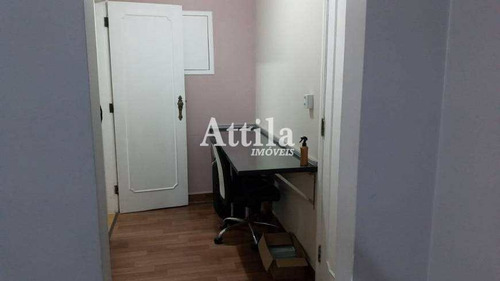 Apto 2 Dorms + Dep. Na Ponta Da Praia, Santos - R$ 510 Mil - V1726