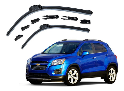 2 Plumas Limpiaparabrisas Reluvsa Chevrolet Trax 2013-2015