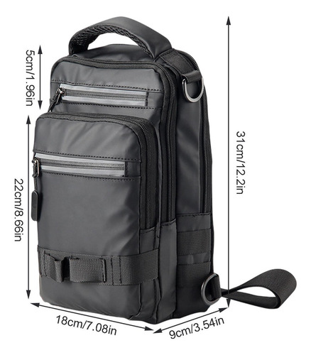 Mochila, Caja De Aparejos, Impermeable, Bolsa De Pesca Con E