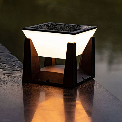 Poste Solar Externo Moderno Led Solar Pillar Lights Wate